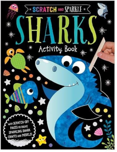 Scratch and Sparkle Sharks Activity Book