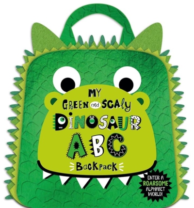 My Green and Scaly Dinosaur ABC Backpack