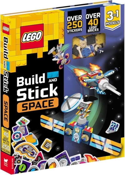LEGO® Books: Build and Stick: Space